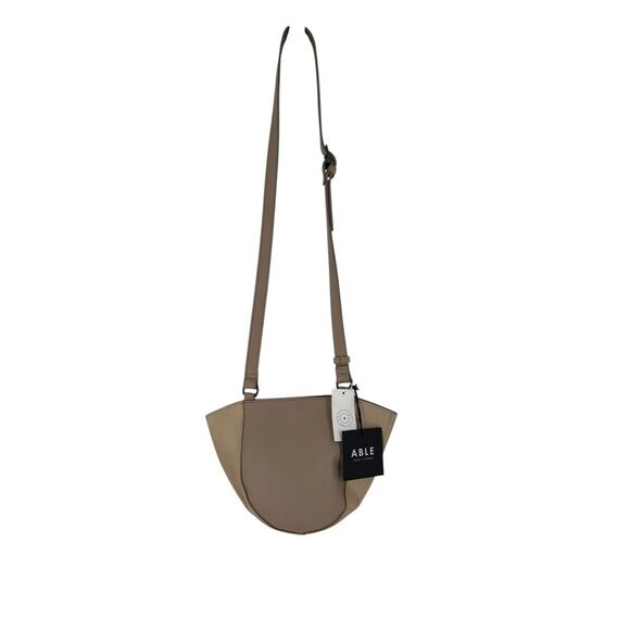 Able Handbags - ABLE Local + Global Women's Tan/Taupe‎ Crossbody Bag NWT